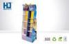 Eco friendly recyclable custom cardboard book display stands for cosmetic