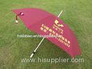 Durable Windproof Wheel Air Vent Custom Golf Umbrellas For Outdoor Display