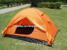 Durable Small Family Waterproof Camping Tent Orange / 1 - 2 Person Tent