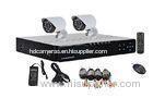 1.0MP HD CCTV 2 Camera Security System 1200tvl Night Vision H.264 FULL D1 Format