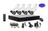 Wifi H.264 CCTV Security Camera Systems , Hd Security Camera System With 4 Channel Dvr