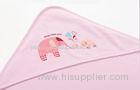 Soft coral 100% polyesterbabyblanket , Cartoon animal Cable knitted baby blankets
