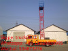 Aerial hydraulic working truck with bucket