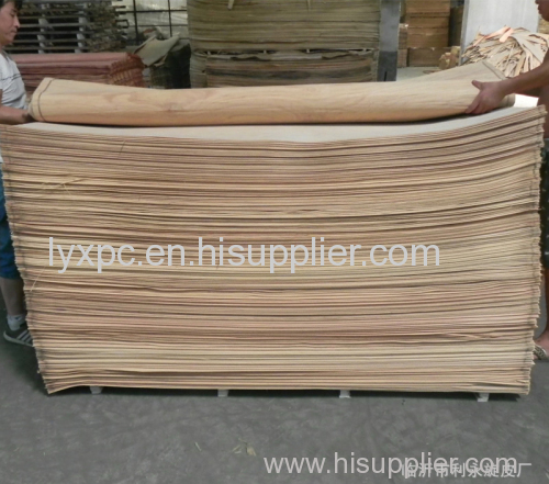 linyi factory 0.30mm Wahkoon veneer brands of natural gurjan/okoume/plb/cedar/olive/mersawa