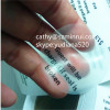 accept custom type and transparent UDV material dia40mm clear tamper proof seals