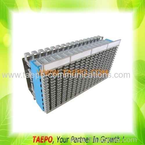 128 pairs MDF terminal block for horizontal side