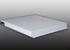 Rigidness Aluminium Strip Ceiling Tiles Sound Absorbing 100mm / 150mm Width