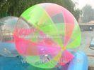 Transparent 1.0mm PVC/TPU 2m Inflatable Walk On Water Ball with Ti-zip Zipper