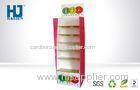 CMYK Color Folding Corrugated Beverage Display Stand Eco - friendly