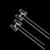 150mA 3.0V - 3.6V 0.5w 8mm white LED , Straw Hat LED Diodes for Spotlight