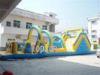 Kids And Adults Big Commercial Inflatable Water Slide With 2years Warranty