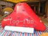 Amusement Aqua Park Inflatable Rock Slide / Iceberg For Commercial Rental Business