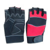 Half finger synthetic leather cycling gloves
