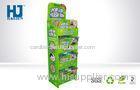 Trash Bin Promotion Folding Cardboard Floor POP - UP Displays With Pallets