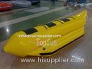 3 Person 0.9mm PVC Tarpaulin Water Inflatable Yellow Banana Boat Inflatables / Hot Sale Inflatable B
