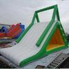 Adult / Kid Inflatable Water Slide Floating Island Rental Business Or Family Use