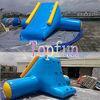 Inflatable Water Slide OEM With Artwork Logo / Amusement Water Park Games For Kids