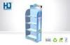 Supermarket Retail Cardboard Display Stand For Comestic Promotion Paper Display Racks