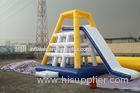 Children Outdoor Inflatable Water Slide for Rent , 0.9mm PVC Fire Resistant
