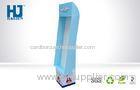 350g CCNB + W5 Corrugated Cardboard Hook Display Stand Full Color Offest Printing