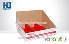Custom Small Corrugated Counter Boxes , Retail Display Stand with 2 layers