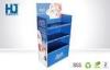 Offset printing Cardboard Magazine Display Stand For Brochure / Newspaper