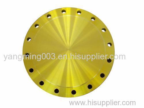 Yellow Paint Carbon Steel A350 Blind Flange 8
