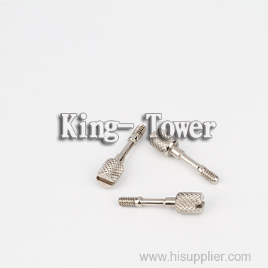 nickel plated slot pan head shoulder screw for equipment