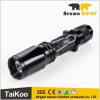 3w q3 zoom water resistant led flashlight