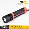 abs+ rubber led headlamp flashlight