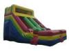 0.9mm PVC Tarpaulin Colorful Giant Inflatable Dry Slides Rental
