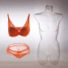 transparent female bust torso mannequins