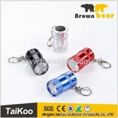 aluminum 1w led torch keychain