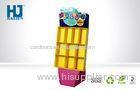 4C Printing Cardboard Display Stand For Candy Advertising , Cardboard Floor Display