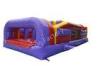 Plato PVC Tarpaulin Commercial Inflatable Moon Bounce Obstacle Course