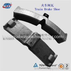 Train Brake Shoe Technical Data/Manufacturer of Locomotive Brake block/Composite Railway Brake Pad made in China