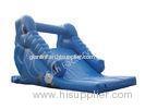 Exciting Anti - Ruptured PVC Elephant Massive Inflatable Slide With Bouncer