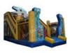 Fire Retardant Full Printing Giant Inflatable Pirate Slide For Amusement Park