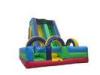 Promotion Commercial Giant Inflatable Garden Slide Double Lane Tropical