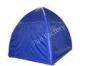 Hot Sell Small Blue Inflatable Camping Tent With Movable Door