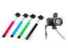 Battery Replaceable Wireless Camera Selfie Stick , bluetooth camera shutter monopod