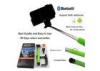 Green Mobile Phone Selfie Pod , Handhleld Selfie Stick Monopod 20-120CM Extended length