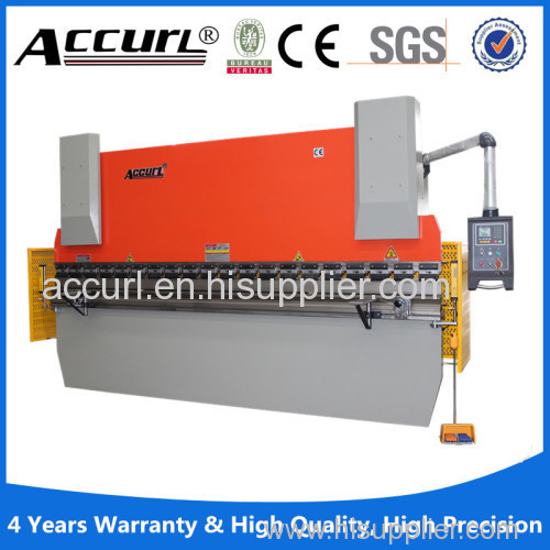 8mm thick plate worktable length of 4m hydraulic press brake