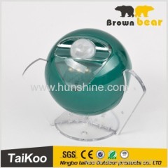 hot green round led light with sensor with 3led indoor human