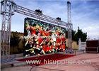 High Luminance DIP Outdoor LED Screen Hire with wide horizontal angle