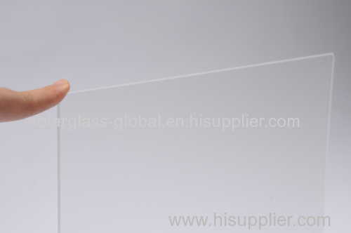 2.0mm tempered Solar Glass