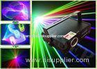 2D / 3D Change Sound Activated Laser Lights 300MW RGB for Advertising / Logo