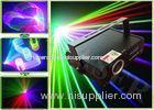 2D / 3D Change Sound Activated Laser Lights 300MW RGB for Advertising / Logo