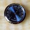 Zinc Alloy Hygrometer Large Face Round quartz Watch Heads 34MM , watch parts