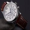 Men Brown Leather Strap Watches